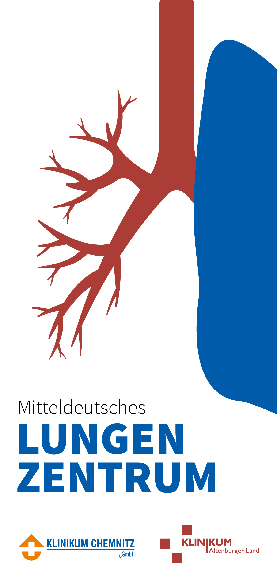 Flyer des Mitteldeutschen Lungenzentrums